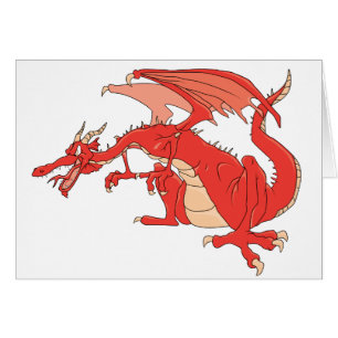 Dragon rouge ardent