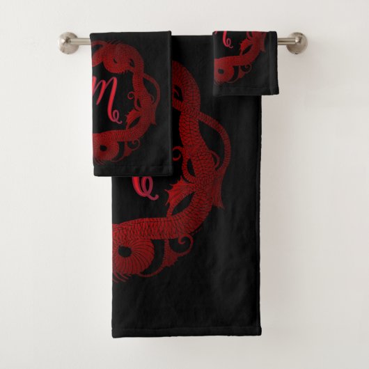 Dragon Rouge Personnalisé (En situation)