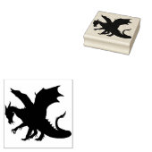 Dragon Rubberstempel (Gestempeld)