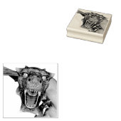 Dragon Rubberstempel (Gestempeld)