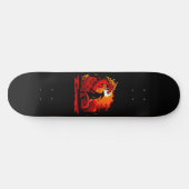 Dragon Samurai Skateboard Deck (Horizontaal)