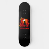 Dragon Samurai Skateboard Deck (Voorkant)