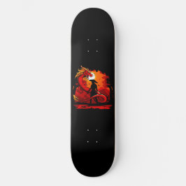 Dragon Samurai Skateboard Deck