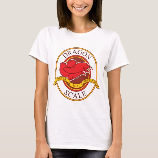 Dragon Scale Betta T-shirt (Voorkant)