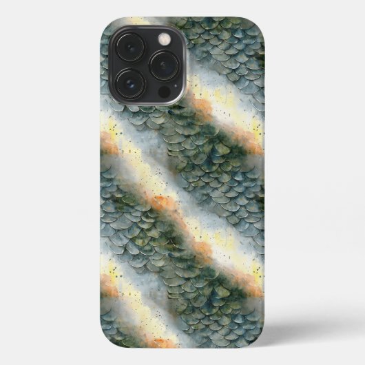 Dragon Scale-telefoonhoesje iPhone Hoesje (Achterkant)