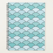 Dragon Scales, Fans, Waves, Seigaiha, Blue Planner (Voorkant)