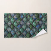 Dragon Scales Green Bad Handdoek (Handdoek)