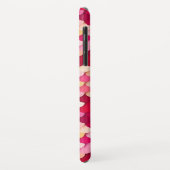 "Dragon Scales" — magenta, warm roze en perzik Case-Mate iPhone Case (Achterkant/links)