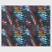 Dragon Scales Wrapping Paper Cadeaupapier (Vlak)