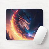 Dragon Scape Fire Night Muismat (Met muis)