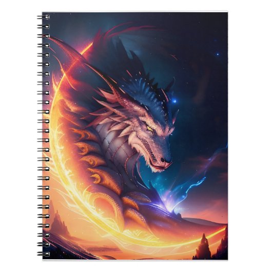 Dragon Scape Fire Night Notitieboek (Voorkant)