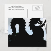 Dragon Scratch Briefkaart (Voorkant / Achterkant)