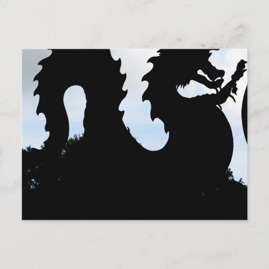 Dragon Scratch Briefkaart (Voorkant)