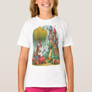 Dragon Serenade door een mystieke prinses T-shirt