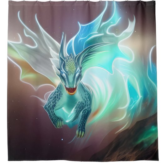 Dragon Shower Curtain Douchegordijn (Voorkant)