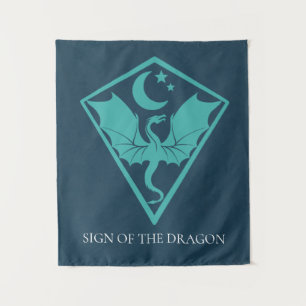 Dragon Sigil Symbol Shield Wandkleed
