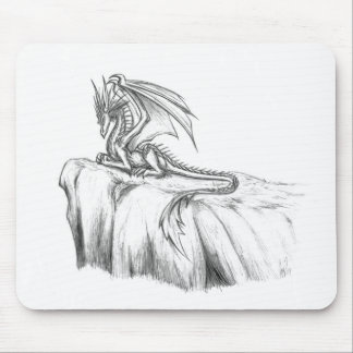 Dragon Sketch Mousepad Muismat