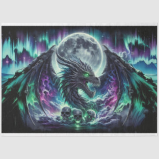 Dragon Skull Tissuepapier