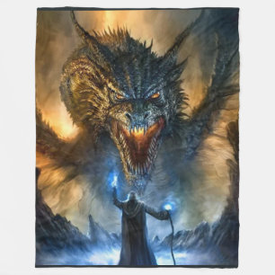 DRAGON SLAYER FLEECE DEKEN