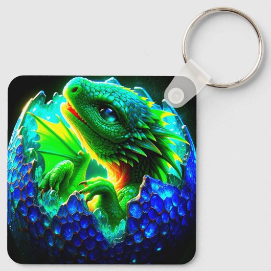 Dragon Sleutelhanger (Achterkant)