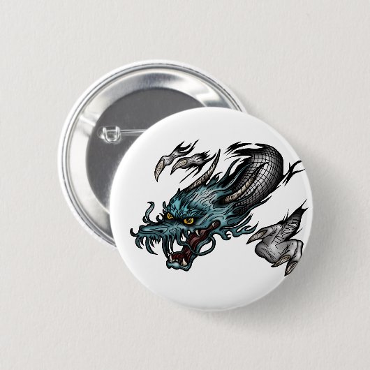 Dragon Soar Ronde Button 5,7 Cm (Voorkant /achterkant)