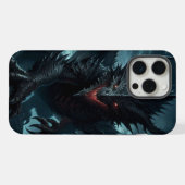 Dragon sombre et médiéval (Verso Horizontal)