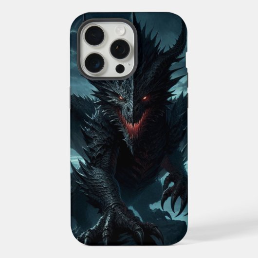 Dragon sombre, médiéval (Verso)