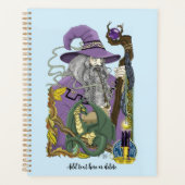 Dragon Sorcier Celtique Fantastique Violet (Devant)