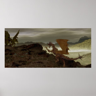 Dragon Standoff Poster
