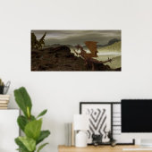Dragon Standoff Poster (Thuiskantoor)