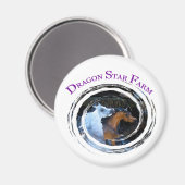DRAGON STAR Boerderij Magnet Magneet (Voorkant / Achterkant)