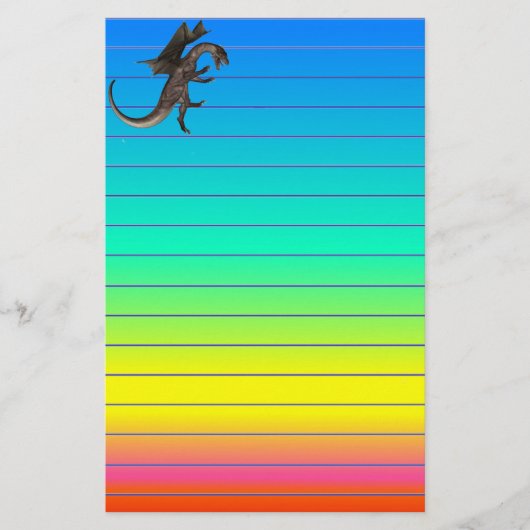 Dragon Stationery Briefpapier (Voorkant)