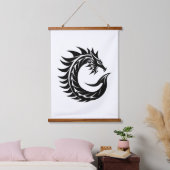 Dragon Styled Letter C, Dragon Alphabet, Monogram Hangend Wandkleed (Slaapkamer)