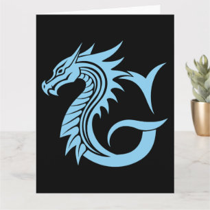 Dragon Styled Letter G, Dragon Alphabet, Monogram Kaart