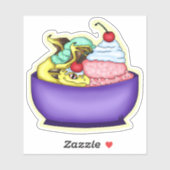 Dragon Sundae Sticker (Vel)