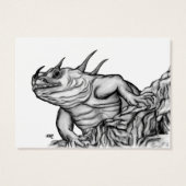 Dragon sur le rocher (Dos)