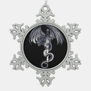 Dragon & Sword Kerstbal Ornament