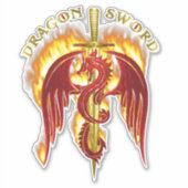 Dragon Sword Sticker (Voorkant)