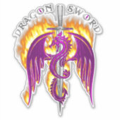 Dragon Sword Sticker (Voorkant)
