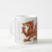 Dragon Sylish, blanc de Gallois tasse blanche (Devant gauche)