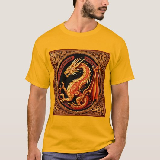 Dragon symbolise le T-shirt Homme (Devant)