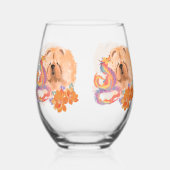 DRAGON TALES Chow Verre à vin sans soudure (Droite)