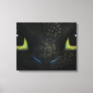 Dragon tandless Premium Wrapped Canvas (gloss)