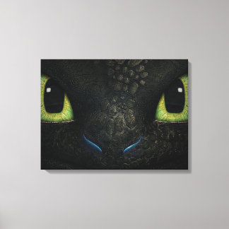 Dragon tandless Premium Wrapped Canvas (gloss)