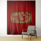 dragon - tapisserie (En situation)
