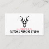 Dragon Tattoo, tatoïst & body Piercer Visitekaartje (Voorkant)
