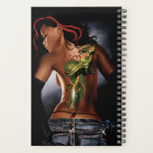 Dragon Tattoo Vrouw Planner (Achterkant)
