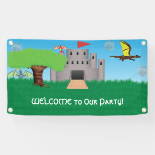 Dragon Thema Party Spandoek