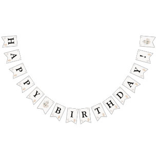 Dragon thema verjaardagsfeestje vlaggetjes