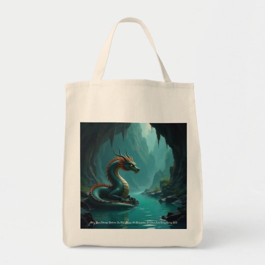 Dragon Tote Bag (Voorkant)